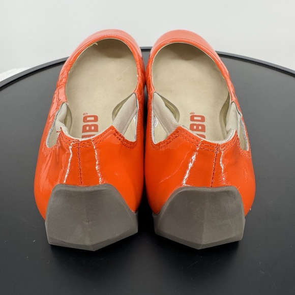 Tsubo‎ Roana Orange Patent Leather Ballet Flats Slip On Sz 7 .5 US/38.5EU/6UK - Picture 4 of 7